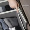 مجموعة من 4 صناديق منظم للملابس الداخلية
