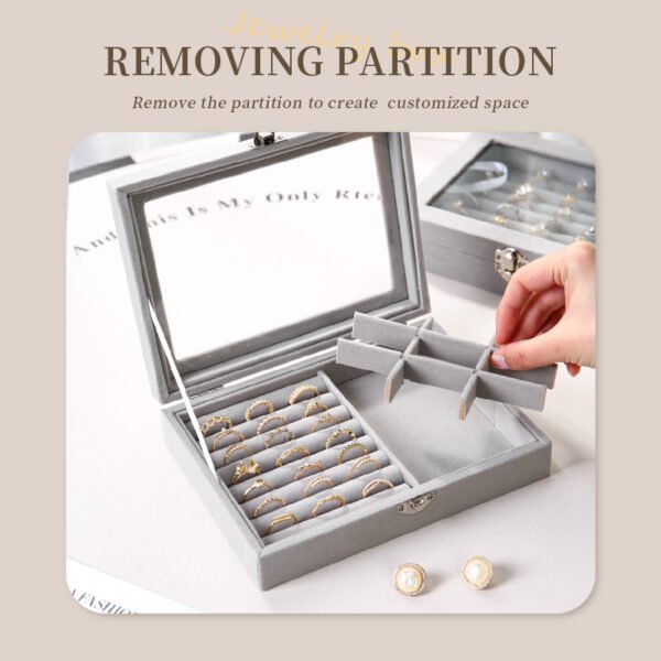 Ae3b6abd68e9b422aae40d75c33f1416ex منظم مجوهرات مخملي