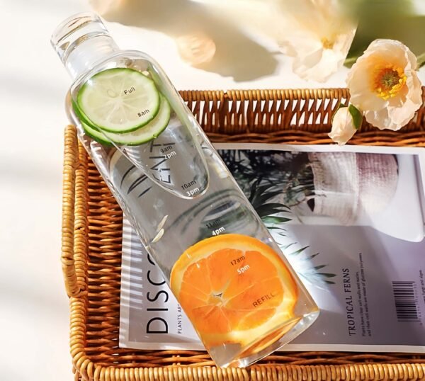 Hf164ff0c86ad433285e4641d5686a92bN زجاجة مياه بتصميم أنيق و عصري